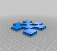 My Customized Extensible Chessboard 3D model