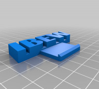 IBEW HARD HAT CLIP 3D model