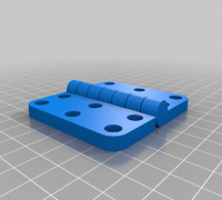 My Customized Parametric Hinge 3D model