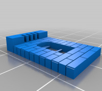 My Customized Modular Buildingwindowroofbrick 3D model