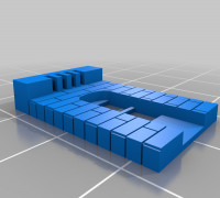 My Customized Modular Buildingdoorroof 3D model