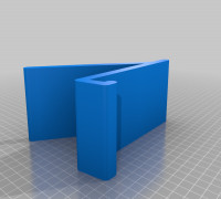 My Customized Parametric Book Stand with Variables 3D model