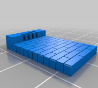 My Customized Modular Buildingblankroof 3D model