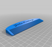 Justus Kronberger Comb 3D model