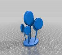 Lollipop Clusters (28mm) 3D model