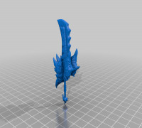 MHR Switchaxe - Rosenprion 3D model