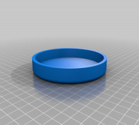 My Customized Round Trays 3D model