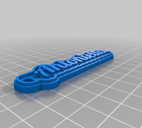 Antonietta Keychain 3D model