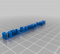 My Customized 3D name plate 3D model