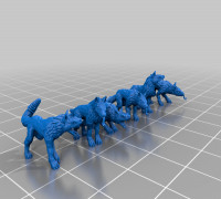 Fallout RPG - Nightstalker Pack 3D model