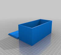 Customized box with lid 3D model
