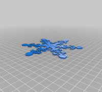 snowflake-13 3D model