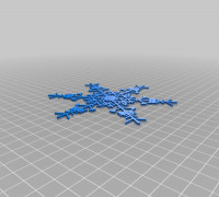 snowflake-11 3D model