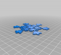 snowflake-10 3D model