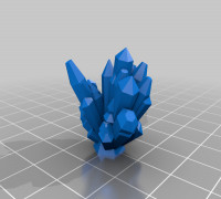 My Customized Random Crystal Generator 3D model