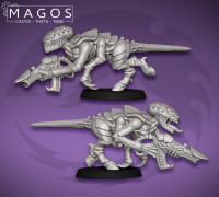 Space Bug Gun Pups 3D model
