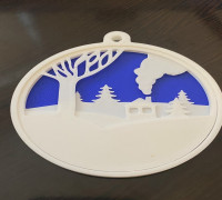 Winter Ornament Remix 3D model