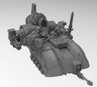 Pilum Hovercraft 3D model