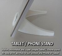 Tablet / Phone Stand 3D model