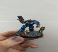 Space Marine Babysitter 3D model