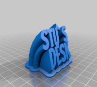 Stus desk 3D model