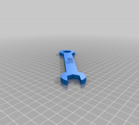 My Customized Wrench 3D model