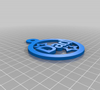 Dad bauble 3D model