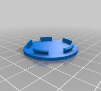 Custom 32mm hole plug  3D model