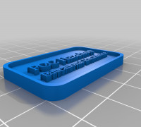 My Customized Trophy Plate 1 3D model