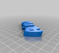 Custom iamburny's v2 text - Andreia 3D model