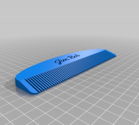 Jim Customized Comb 3D model