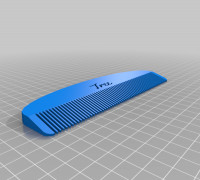 My Customized Comb 3D model