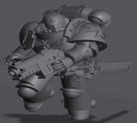 prime sergeant 3D model