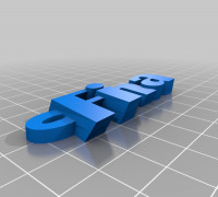 Llavero 1 3D model