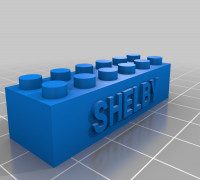 SHELBY raised 3D model