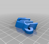 My Customized Anita - Name Keyring / Keyfob 3D model
