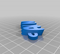 ANN Keychain 3D model