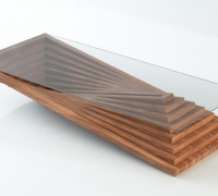 Coffee Table 1022-1 3D model 3D model