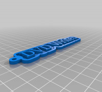 DVD Writer Key Chain 3D model