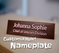 Nameplate 3D model