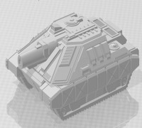 Predator Tank Destroyer for BattleTech 3D model