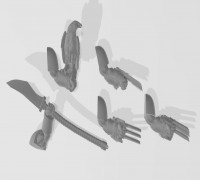 The Falcons Claws 3D model