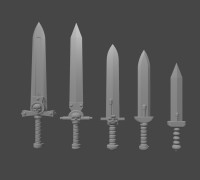 Powerswords 3D model
