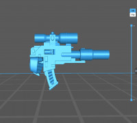 Sniper Phobos Bolter 3D model