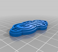 Gijs keychain 3D model