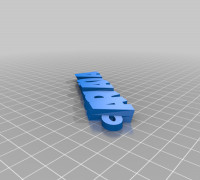 Ariana Text - Name Keyring / Keyfob 3D model