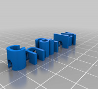 My Customized iPhone Cable Name Clip -ch 3D model