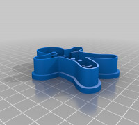 My Customized Gingerbread Cookie Cutter 3D model