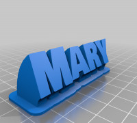 Mary 3D model
