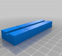 My Customized Tape Splicing Block 3D model